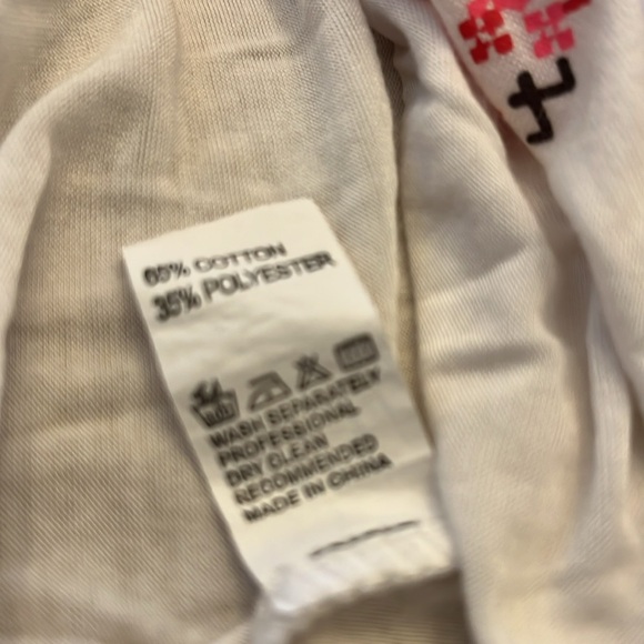 Boho adorable open shoulder shirt with tie in front XXL could fit smaller - Picture 8 of 8